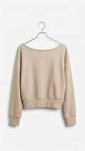 SoftEase Crop Sweat