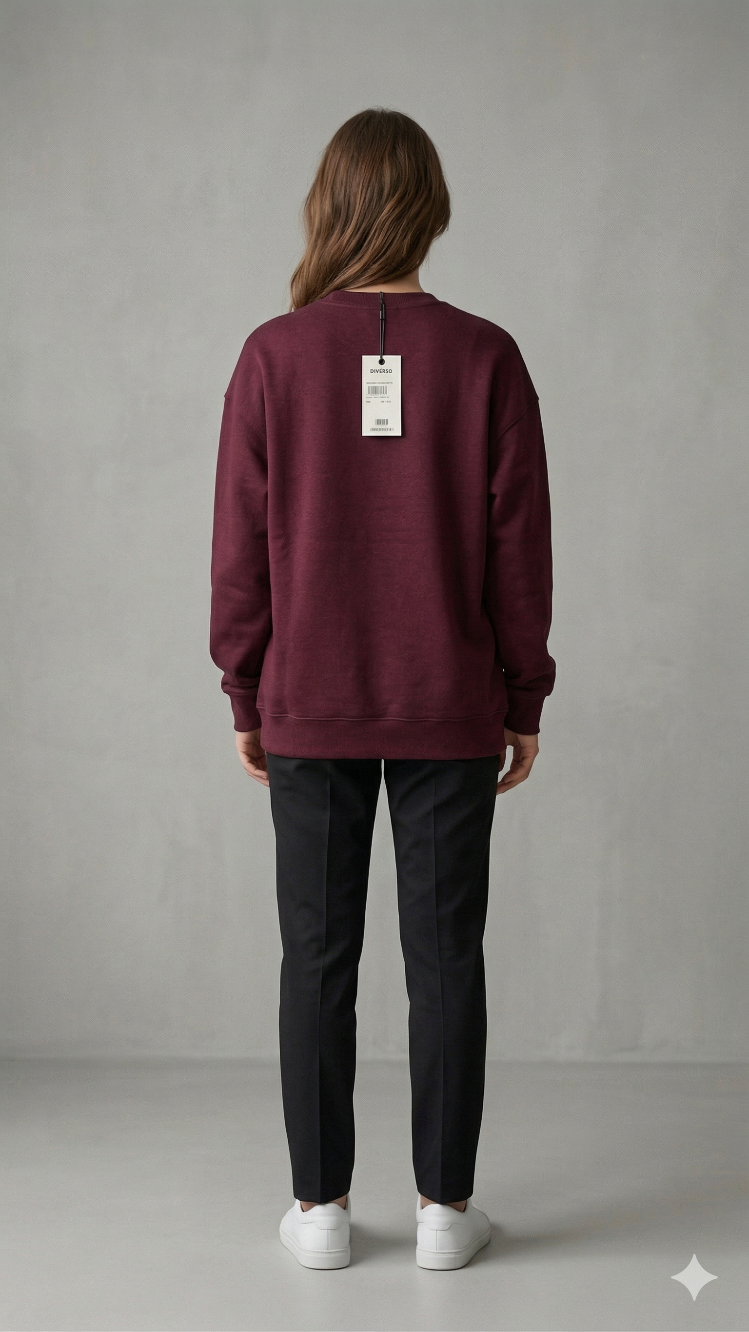 Burgundy Core Sweat